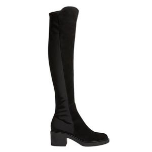 GIANVITO ROSSI Suede Stretch Over-The-Knee Boots - Sz7 - NWT
